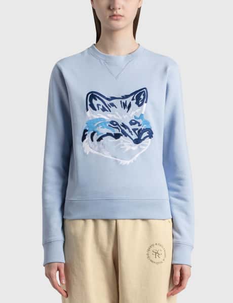 Maison Kitsuné - Big Fox Embroidery Regular Sweatshirt | HBX 