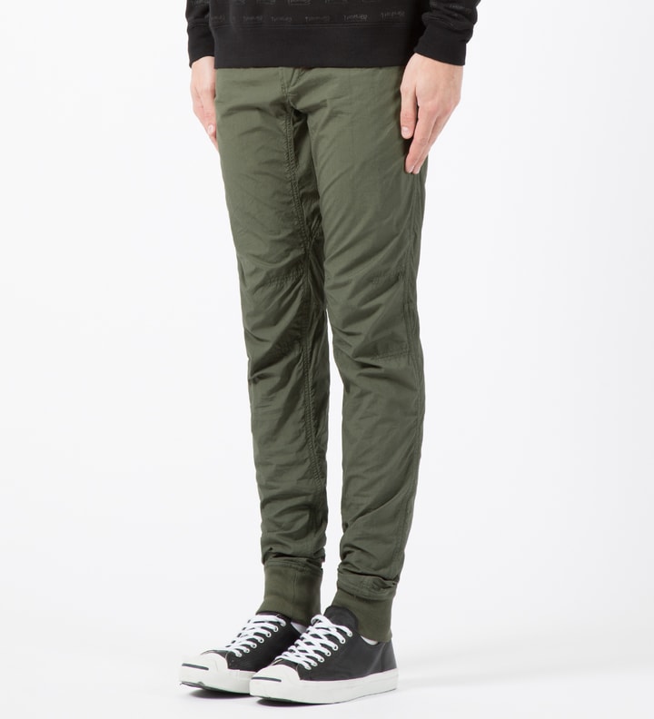 Maharishi x Undefeated Olive Lack Woven Track Pants Placeholder Image