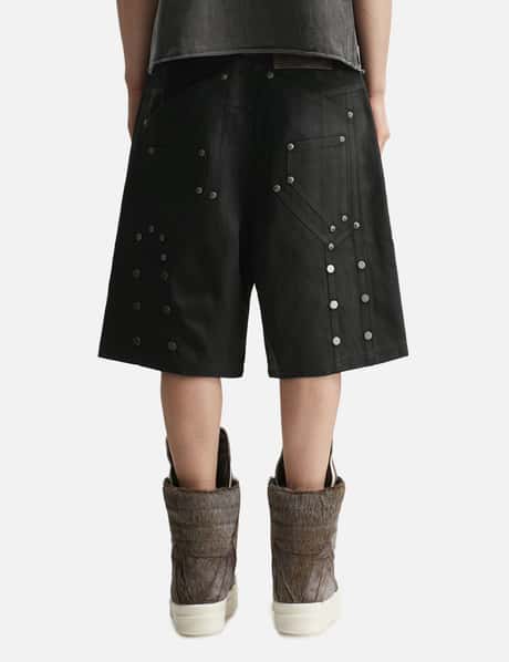 "Rexel" Waxed Double Knee Work Jorts view 13