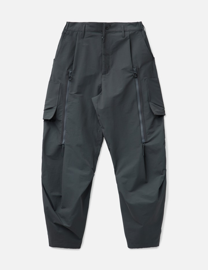 Goopimade 9th - Cordura® Zipper Cargo Trousers In Green