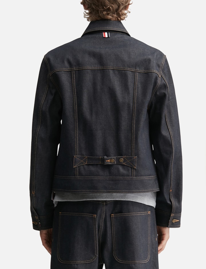 톰브라운 Selvedge Denim Backstrap Utility Jacket