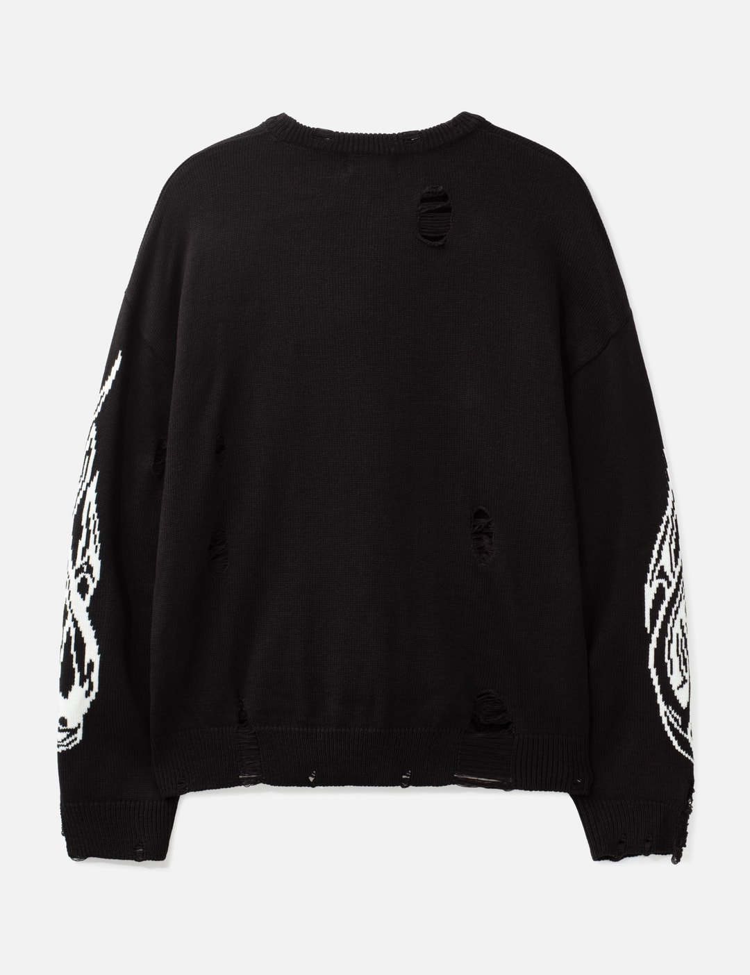 Chrome Skull Knit Sweater view 9