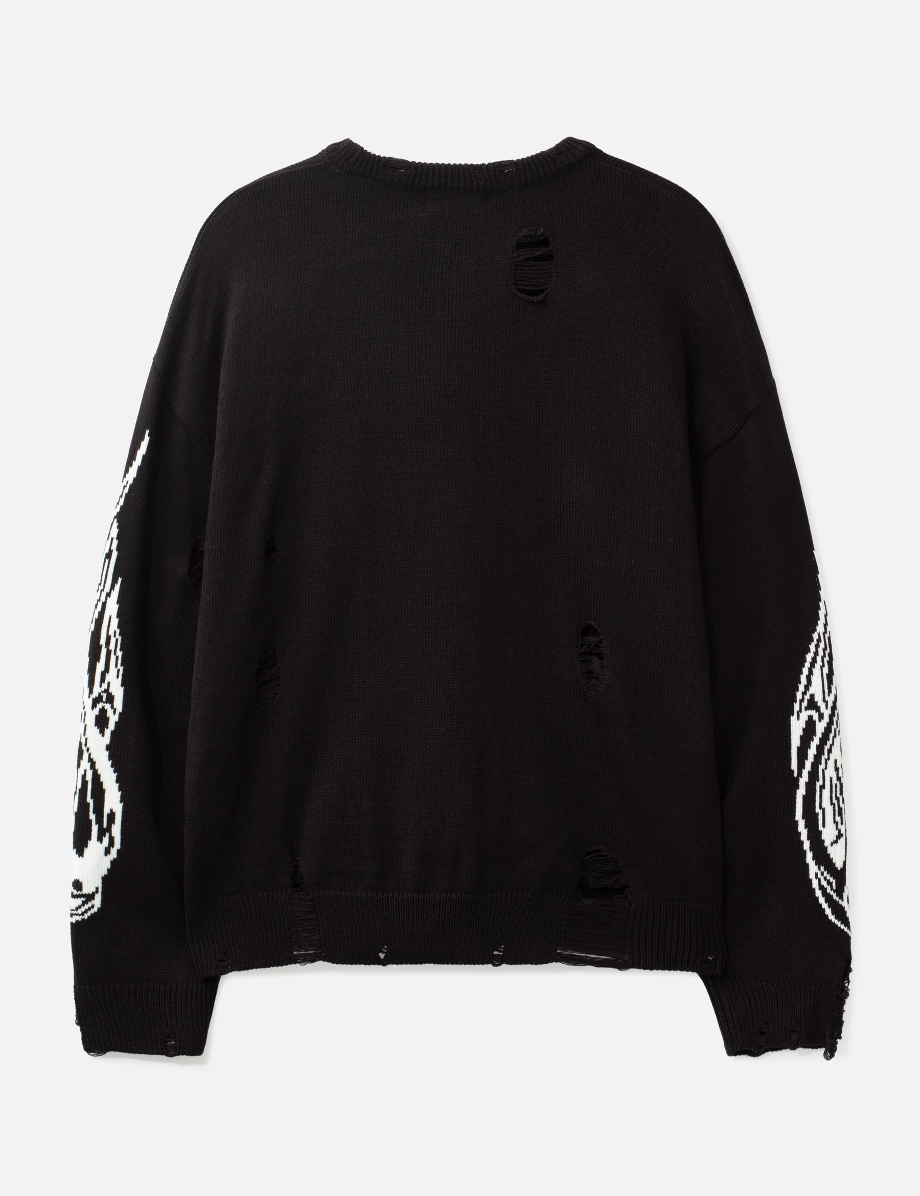 Chrome Skull Knit Sweater view 17