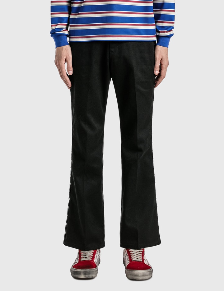 Studs Flare Work Pants Placeholder Image