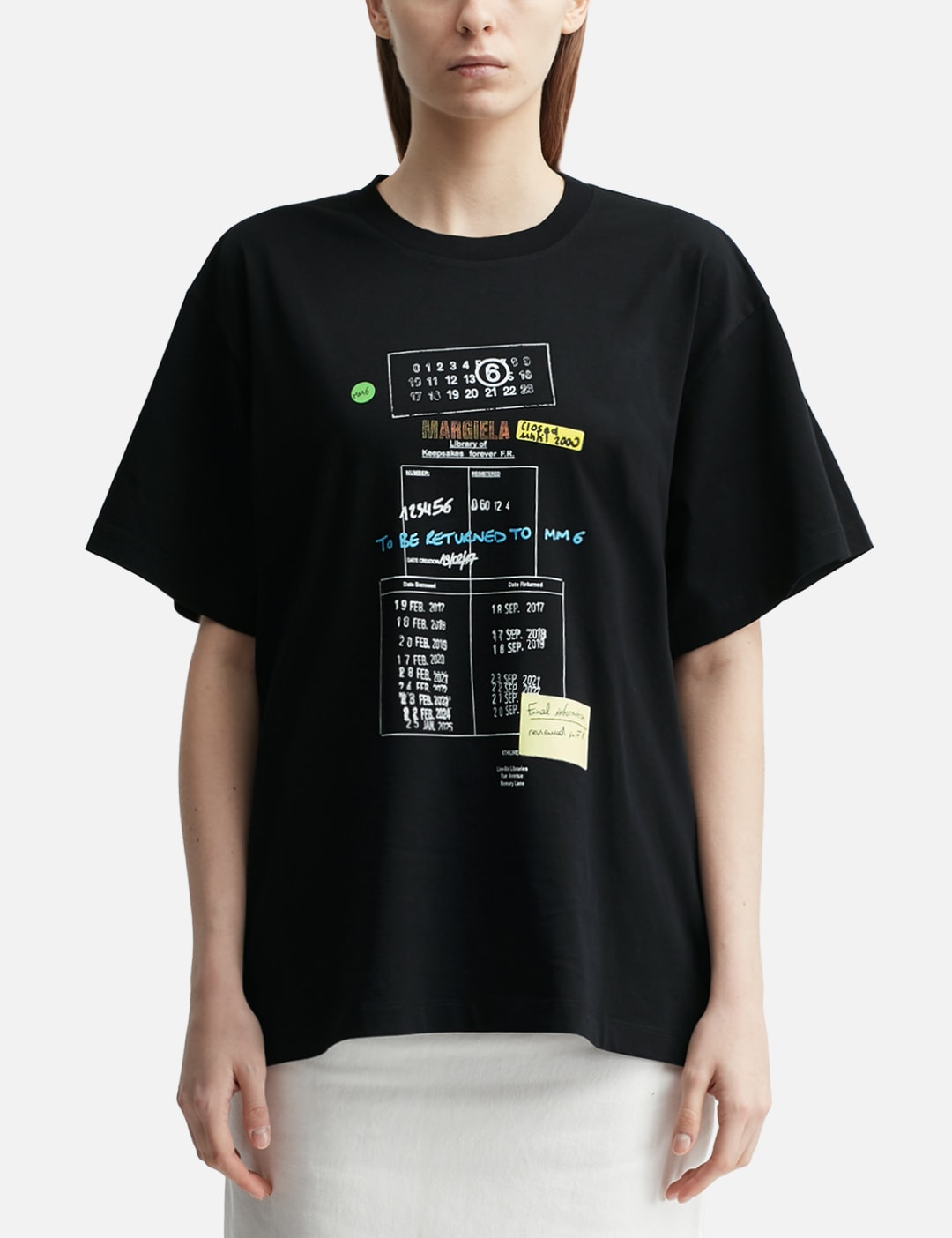 Stamp Print T-Shirt view 11