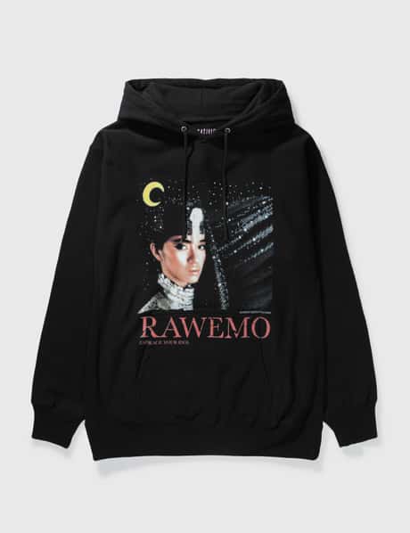 RAW EMOTIONS Embrace your idol Reverse Weave Hoodie