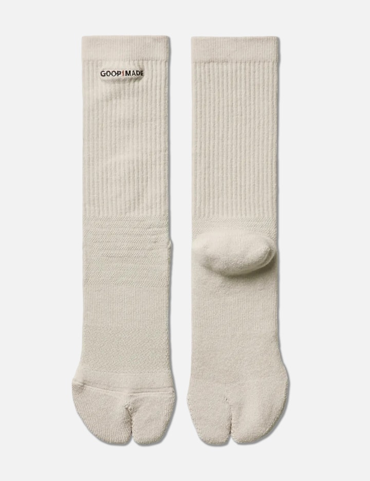 Goopimade “gka-02” Softbox Coolmax® Tabi Socks In White
