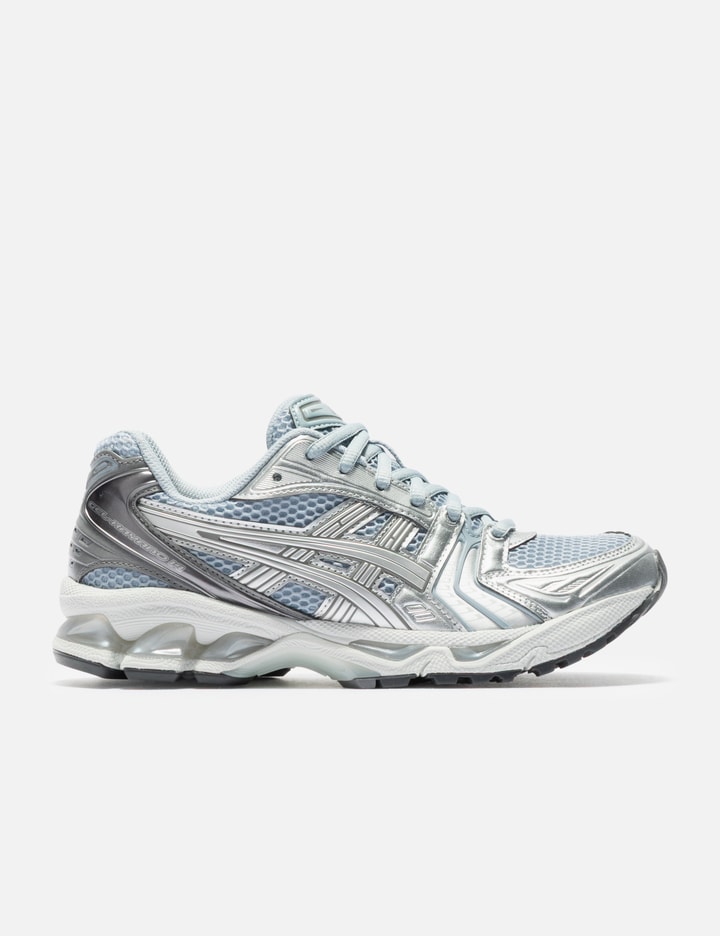 Asics Multicolor Mesh And Rubber Gel-kayano 14 Sneakers In Blue