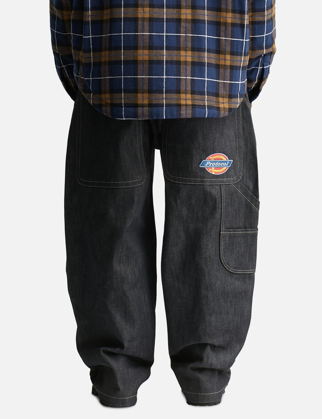 Retro Baggy Denim Pants view 19