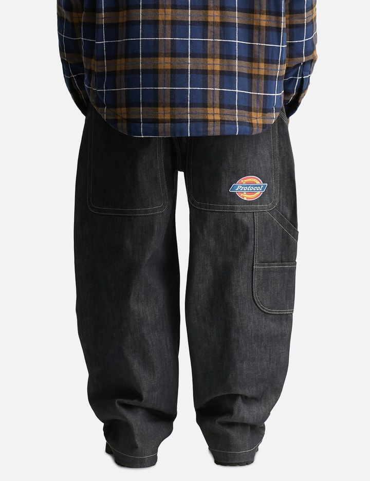 Protocol-Index Retro Baggy Denim Pants