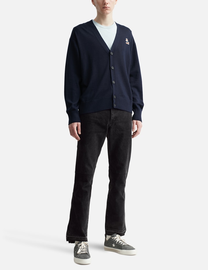 DRESSED FOX PATCH RELAXED CARDIGAN Placeholder Image