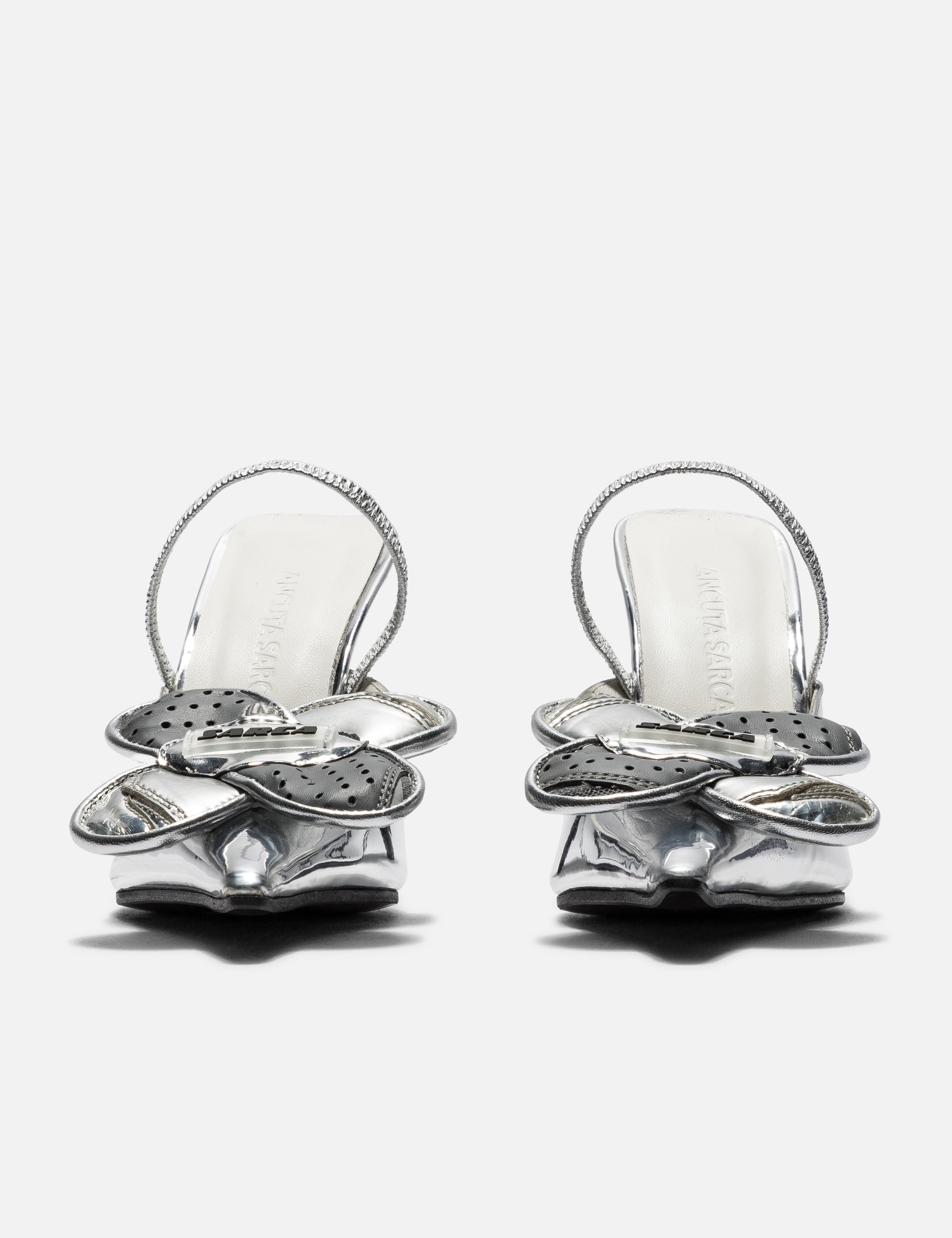 Poppy Upcycled Trainer Flower Mule view 14