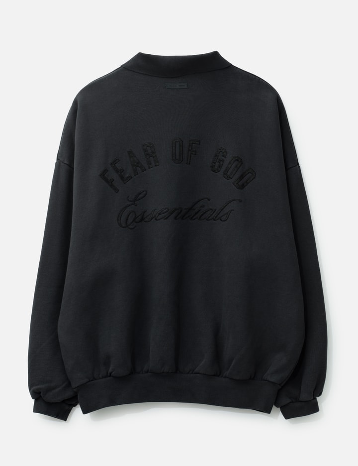 Embroidered Classic Polo Sweatshirt