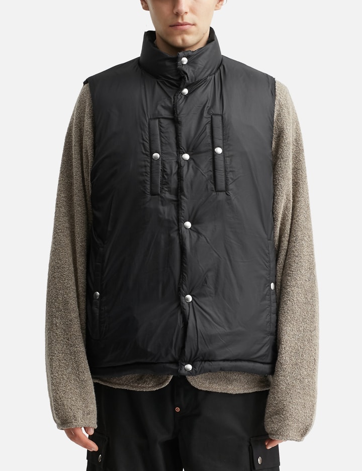 Plaid Puffer Reversivle Vest Placeholder Image