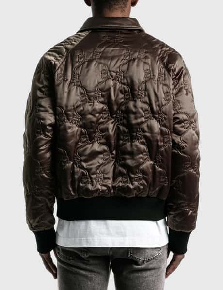 Acne Studios Satin Bomber Jacket HBX