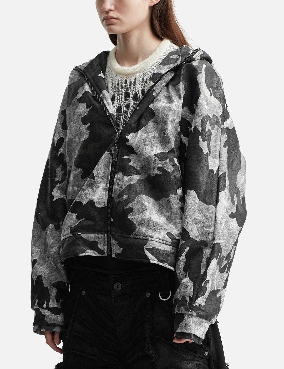Evren Zip-Up Jacket With Hood view 8
