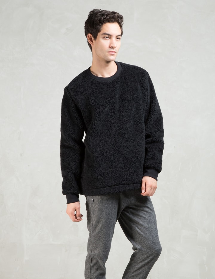아워 레가시 Black Teddy Sp Pullover Sweatshirt