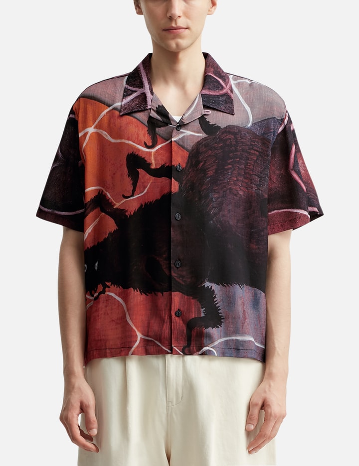 Spiral Orb Button Up Shirt Placeholder Image
