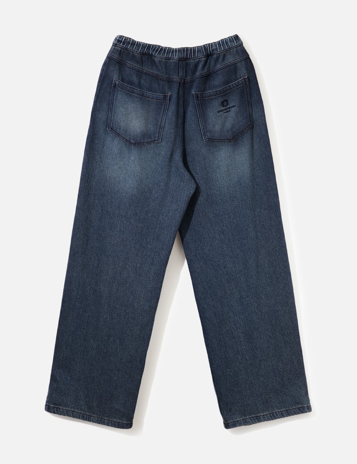 Wooyoungmi Blue Banding Denim Pants