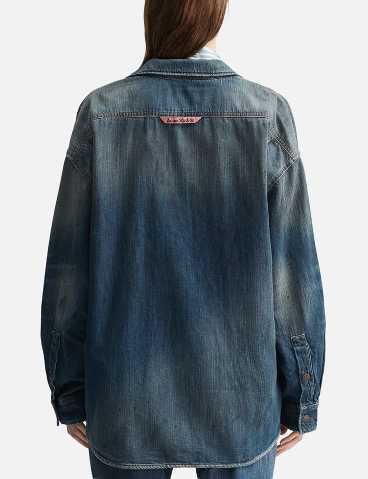 Acne Studios Denim Long Sleeve Shirts