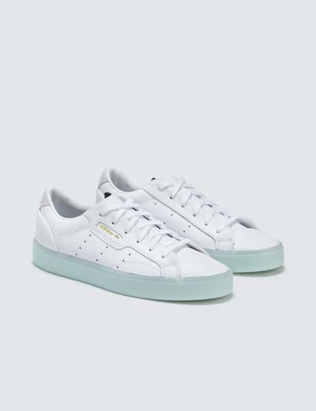 adidas gazelle silver green womens adidas Women's Sleek Shoes