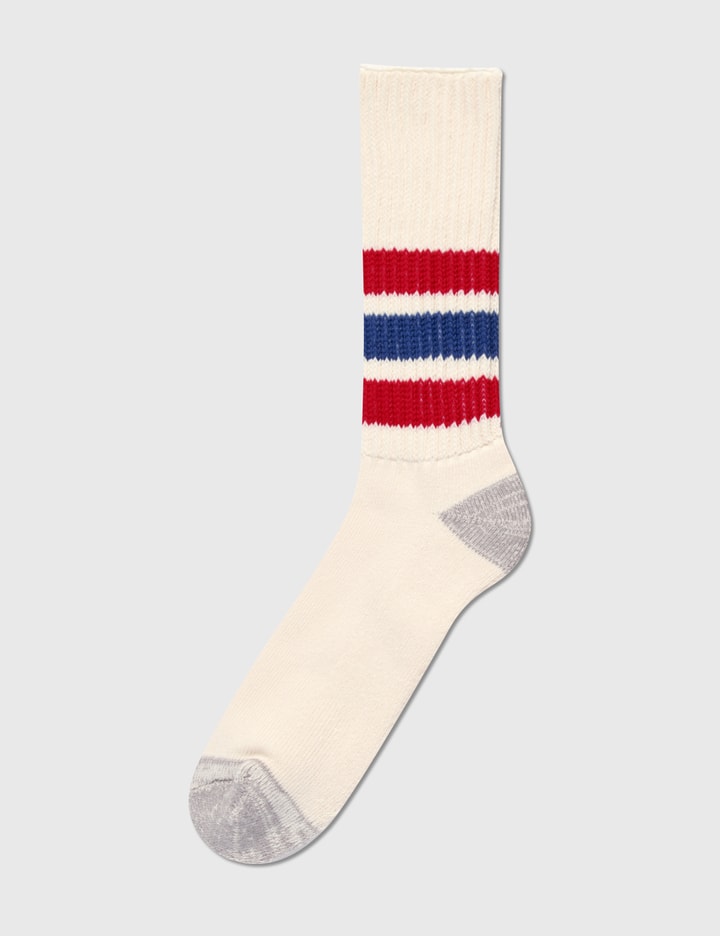 Coarse Ribbed Old School Crew Socks Placeholder Image