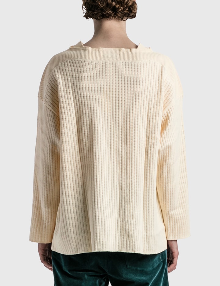 Boatneck Long Sleeve Waffle T-shirt Placeholder Image