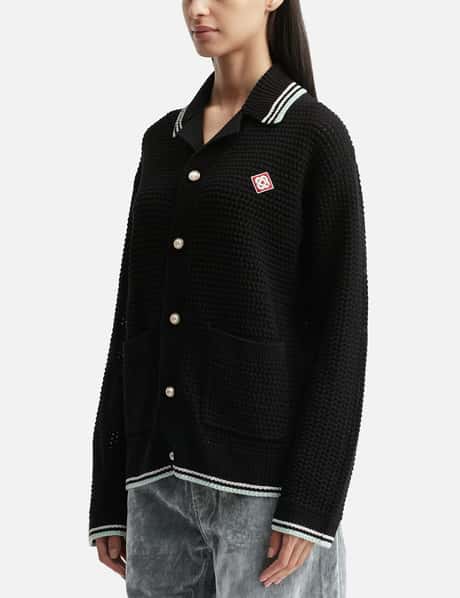 Embroidered Cotton Crochet Long Sleeve Shirt view 7