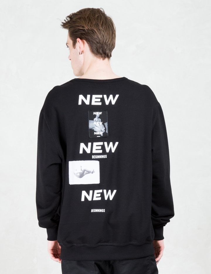 New Beginnings And Patches Sweatshirt Placeholder Image