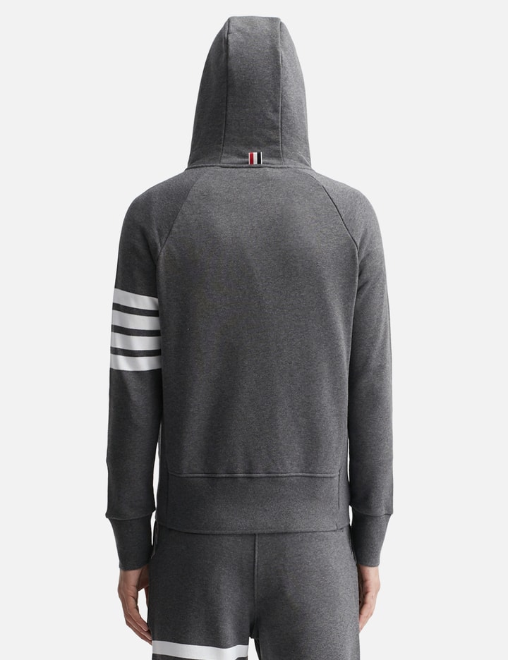 Thom Browne Classic Loopback 4-bar Full Zip Hoodie