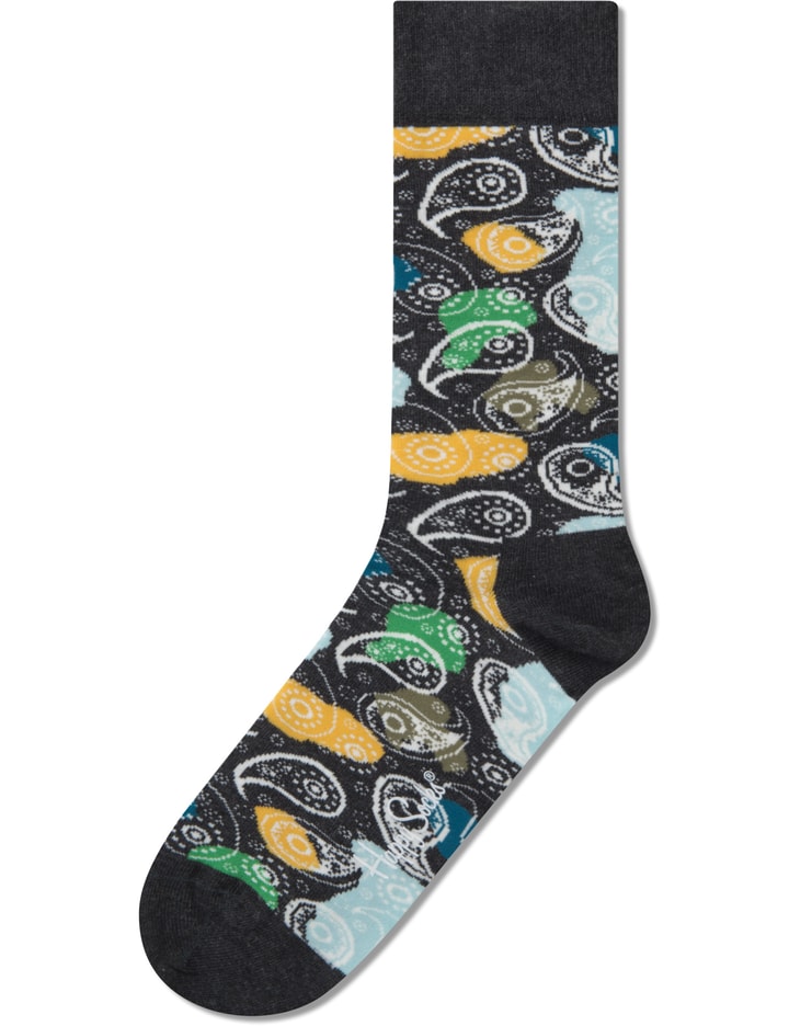 Multi Abstract Paisley Socks Placeholder Image