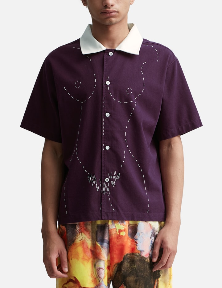 Embroidered Figured Shirt Placeholder Image