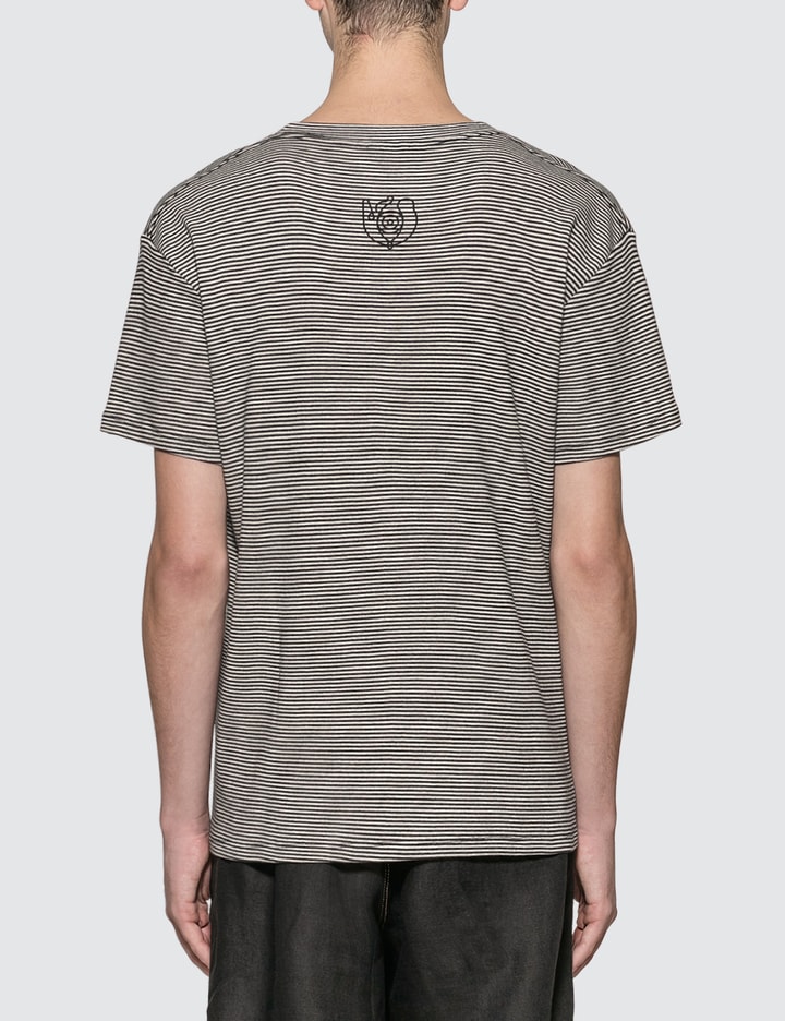 ELN Stripe Cropped T-Shirt Placeholder Image