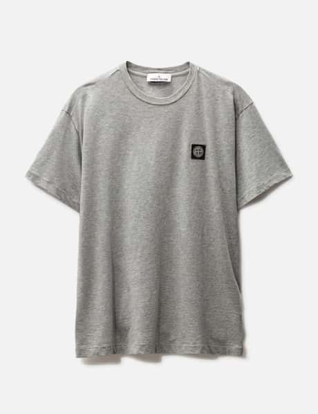 Stone Island Garment Dyed Cotton T-Shirt