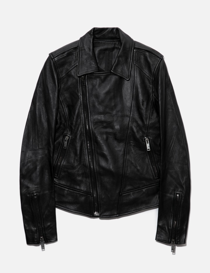 Gareth Pugh Leather Biker Jacket In Black