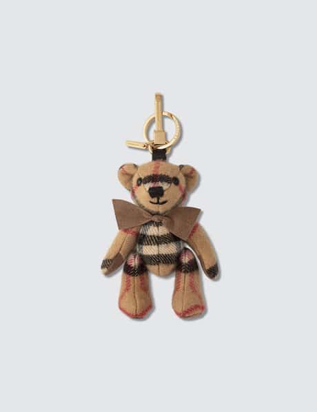 Pre-Owned Burberry Teddy Bear Bag Charm 