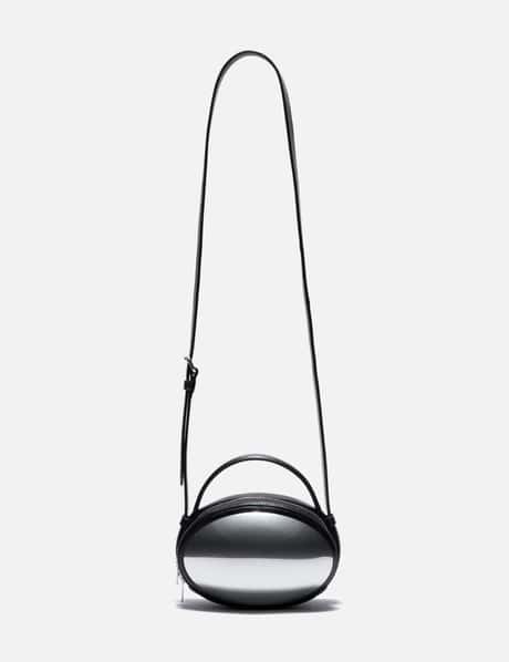 Alexander Wang Dome Small Crackled Patent Leather Crossbody Bag