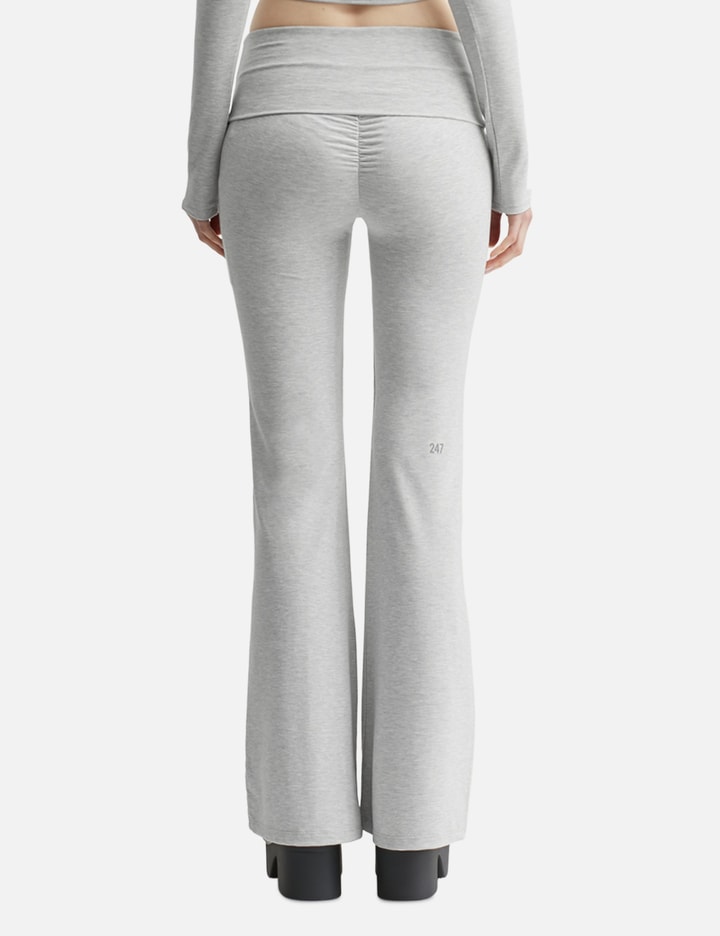 Glowny Air Folding Flare Pants In Gray