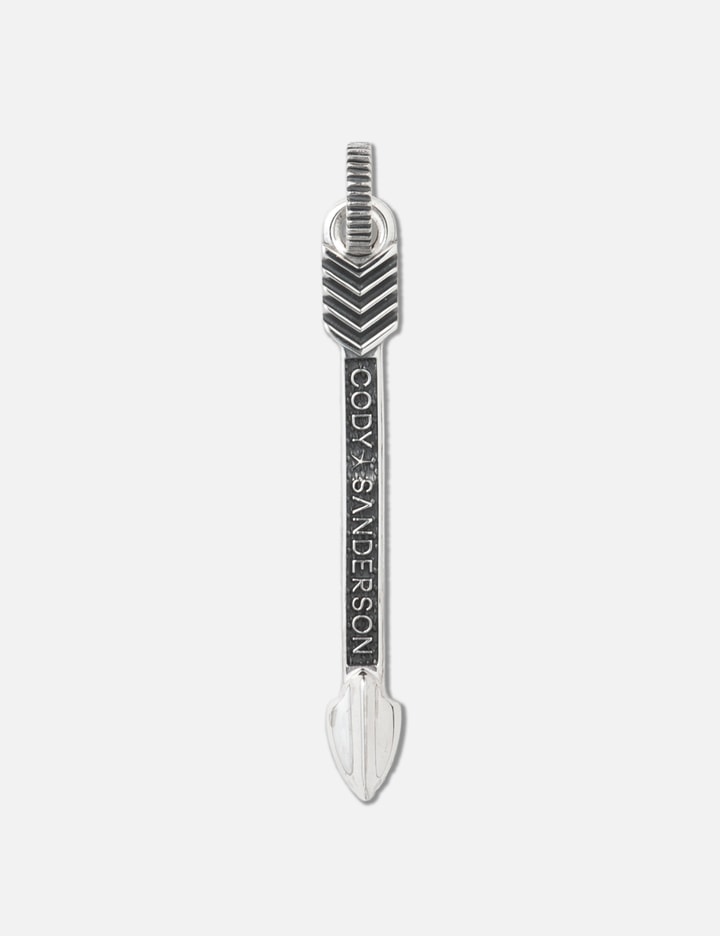 CS Symbol Shooting Arrow Over The Rainbow Pendant