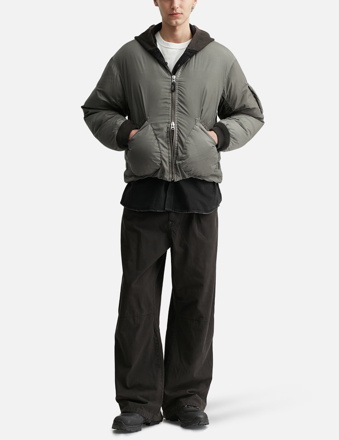 Floral Down Liner Jacket view 16