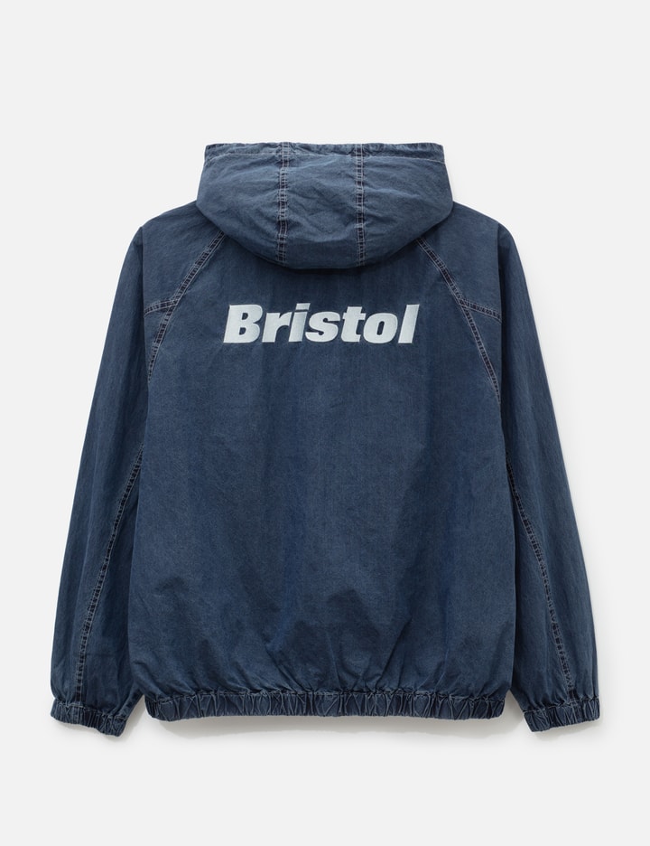 F.C. Real Bristol Washed Crisp Denim Hooded Blouson