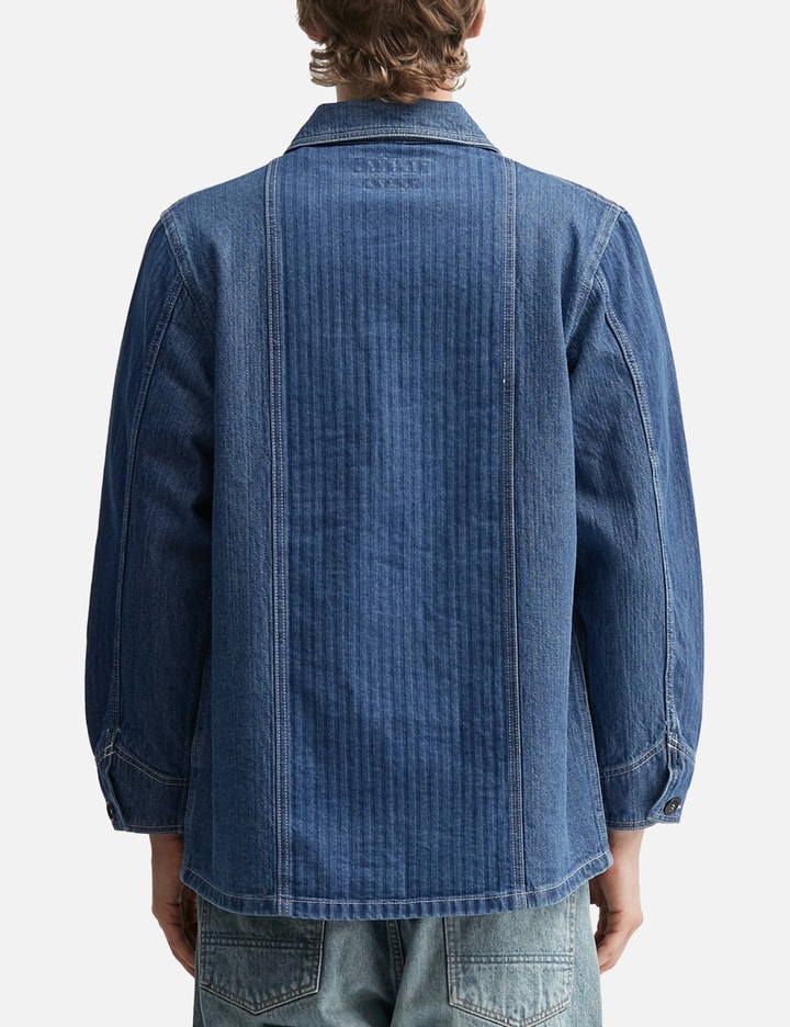 펀드멘탈 Patchwork Coverall Jacket 3YR Wash