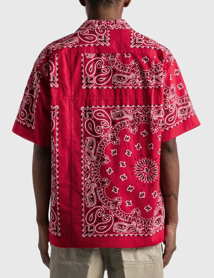 "Monk" Patch Worked Bandana Shirt Placeholder Image