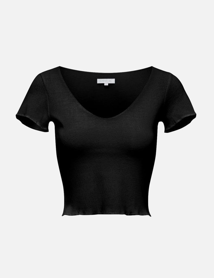 Pointelle Capsleeve Top Placeholder Image