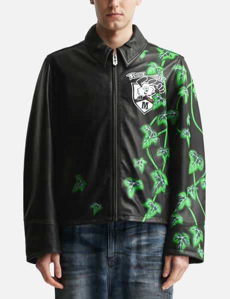 X Verdy M.B.C. Leather Sports Jacket view 11