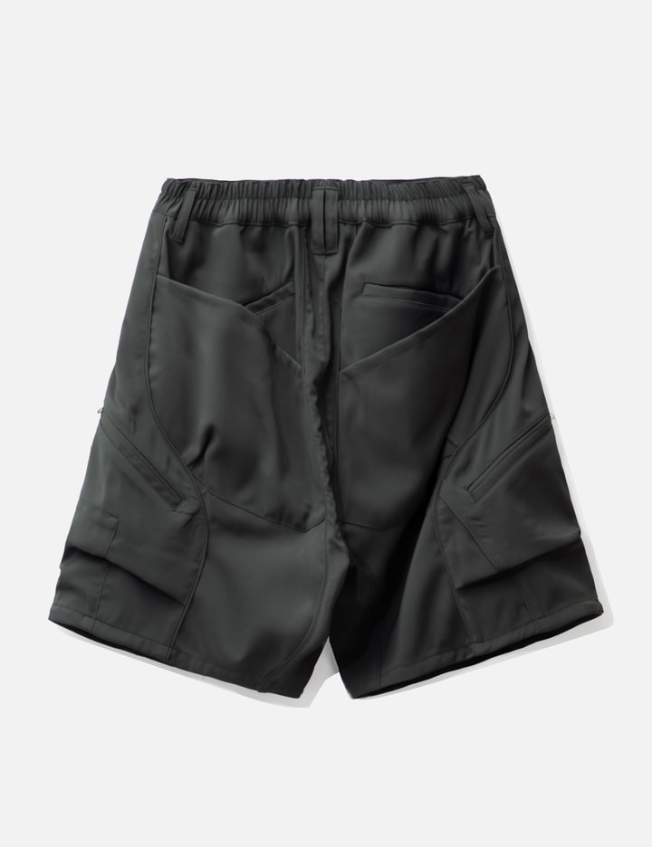 Shop Goopimade P01-m “asymptotic” Utility Shorts In Grey