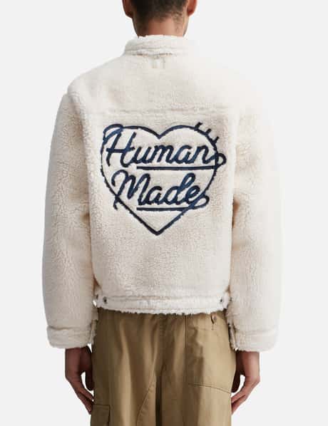 Human Made - ウール ブレンド ボア フリース ワーク ジャケット | HBX  