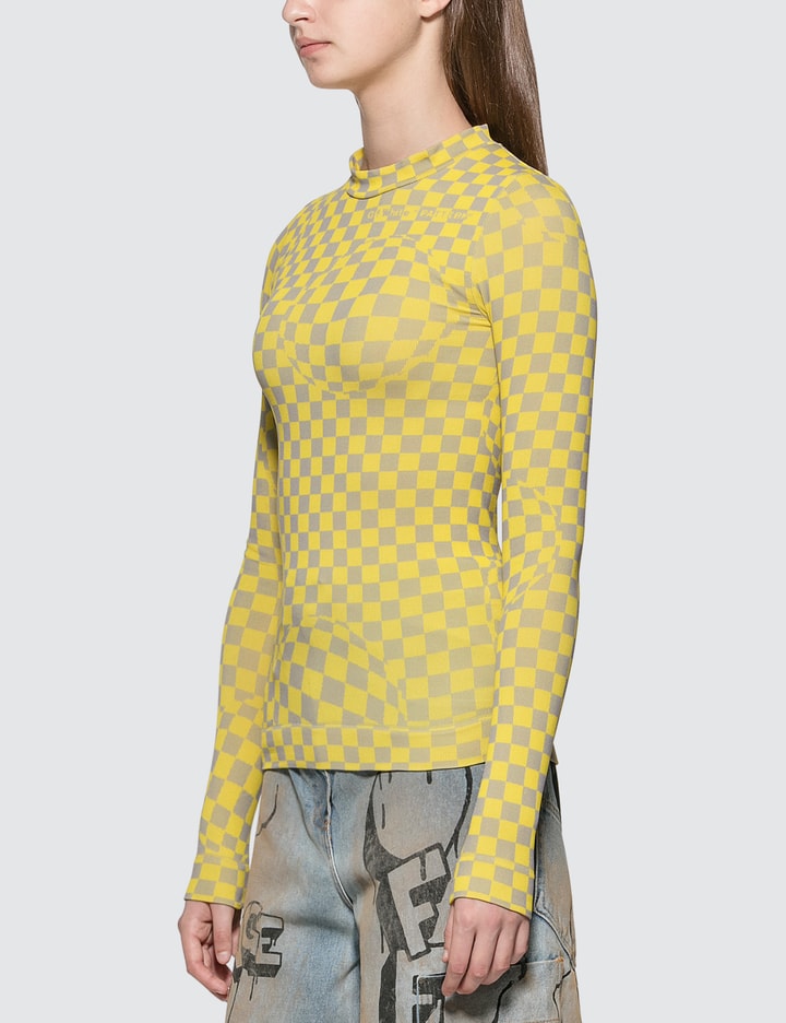 Bubble Check Long Sleeve T-shirt Placeholder Image