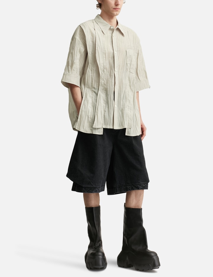 SONGZIO Polyptych Crease Half Shirt