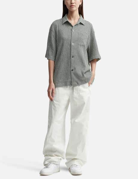 Stüssy - Wrinkly Gingham Shirt | HBX